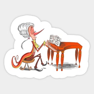 Harpsicord Sticker